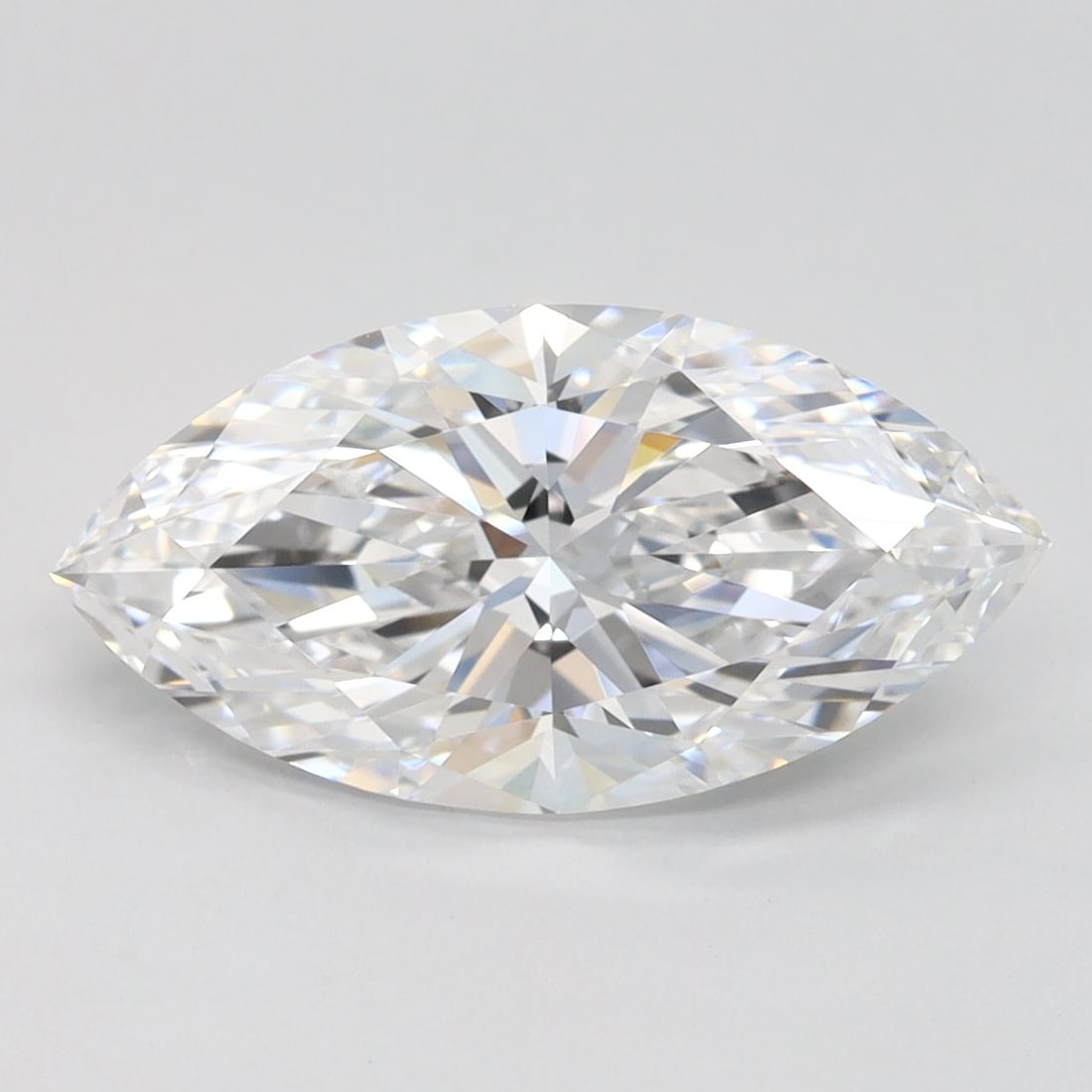 Loose Diamond - MARQUISE 2.28ct D IF: Loose Diamond - MARQUISE 2.28ct D IF Source: This is a real non-mined Diamond that has been grown in a lab Shape: MARQUISE Carats: 2.28 Color: D Clarity: IF Certification: IGI Video: