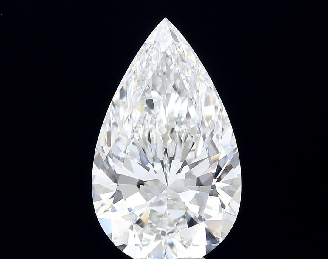 Loose Diamond - PEAR 10.06ct F VVS2: Loose Diamond - PEAR 10.06ct F VVS2 Source: This is a real non-mined Diamond that has been grown in a lab Shape: PEAR Carats: 10.06 Color: F Clarity: VVS2 Certification: IGI Video: