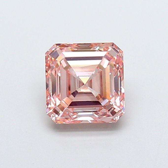 Loose Diamond - ASSCHER 2.03ct Fancy Intense Pink SI1: Loose Diamond - ASSCHER 2.03ct Fancy Intense Pink SI1 Source: This is a real non-mined Diamond that has been grown in a lab Shape: ASSCHER Carats: 2.03 Color: Fancy Intense Pink Certification: IGI Vid