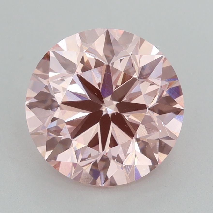 Loose Diamond - ROUND 3.01ct Fancy Intense Pink VS2 (1 of 1)