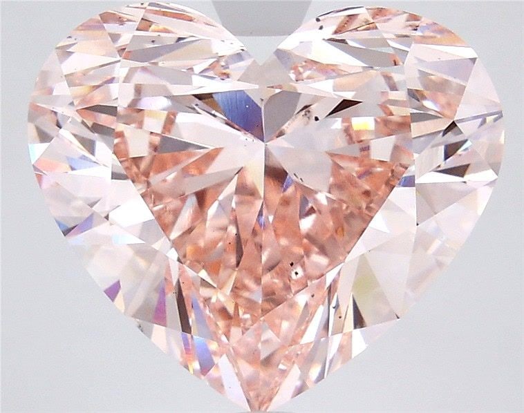Loose Diamond - HEART 10.02ct Fancy Intense Pink VS2: Loose Diamond - HEART 10.02ct Fancy Intense Pink VS2 Source: This is a real non-mined Diamond that has been grown in a lab Shape: HEART Carats: 10.02 Color: Fancy Intense Pink Certification: IGI Video