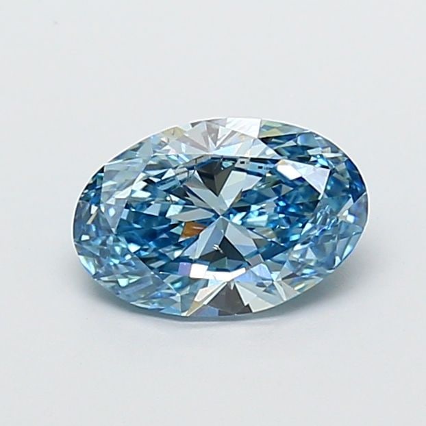 Loose Diamond - OVAL 1.5ct Fancy Vivid Blue SI1: Loose Diamond - OVAL 1.5ct Fancy Vivid Blue SI1 Source: This is a real non-mined Diamond that has been grown in a lab Shape: OVAL Carats: 1.5 Color: Fancy Vivid Blue Certification: IGI Video: