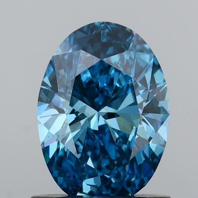 Loose Diamond - OVAL 0.95ct Fancy Vivid Blue VS1: Loose Diamond - OVAL 0.95ct Fancy Vivid Blue VS1 Source: This is a real non-mined Diamond that has been grown in a lab Shape: OVAL Carats: 0.95 Color: Fancy Vivid Blue Certification: IGI Video: