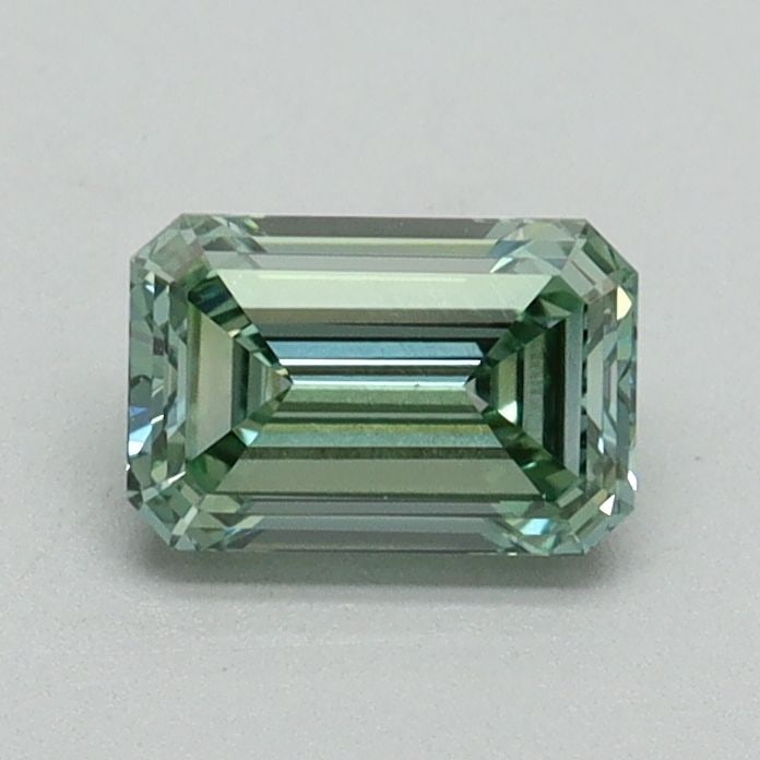 Loose Diamond - EMERALD 0.7ct Fancy Intense Green VS1: Loose Diamond - EMERALD 0.7ct Fancy Intense Green VS1 Source: This is a real non-mined Diamond that has been grown in a lab Shape: EMERALD Carats: 0.7 Color: Fancy Intense Green Certification: IGI Vid