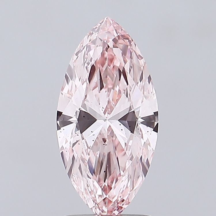 Loose Diamond - MARQUISE 2.03ct Fancy Intense Pink SI1: Loose Diamond - MARQUISE 2.03ct Fancy Intense Pink SI1 Source: This is a real non-mined Diamond that has been grown in a lab Shape: MARQUISE Carats: 2.03 Color: Fancy Intense Pink Certification: IGI V