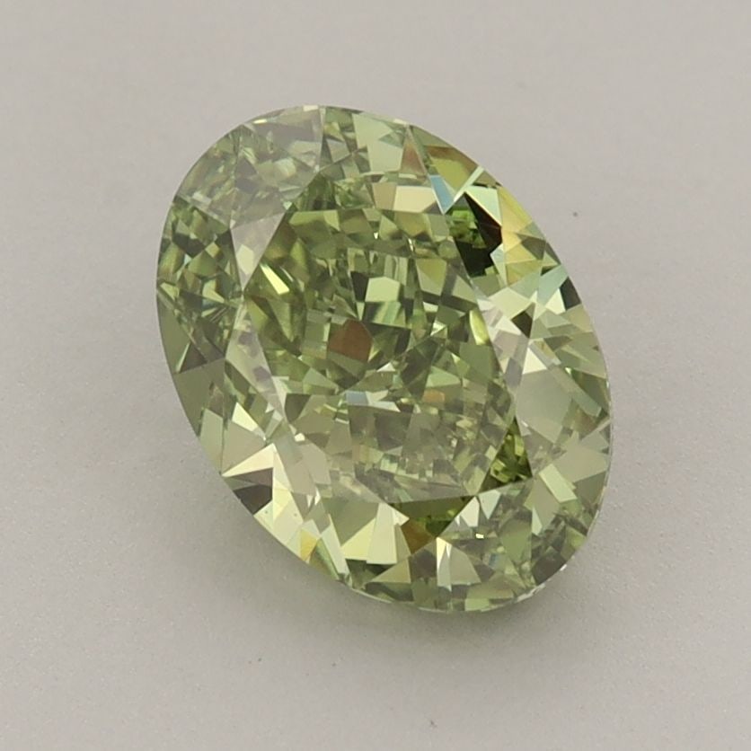 Loose Diamond - OVAL 1.75ct Fancy Vivid Green VS1: Loose Diamond - OVAL 1.75ct Fancy Vivid Green VS1 Source: This is a real non-mined Diamond that has been grown in a lab Shape: OVAL Carats: 1.75 Color: Fancy Vivid Green Certification: IGI Video: