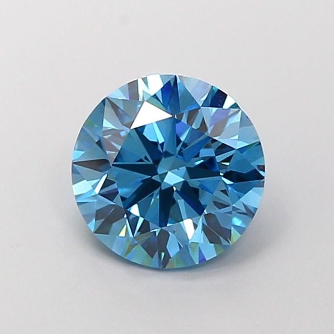 Ideal Loose Diamond - ROUND 1.77ct Fancy Vivid Blue VS2 (1 of 1)