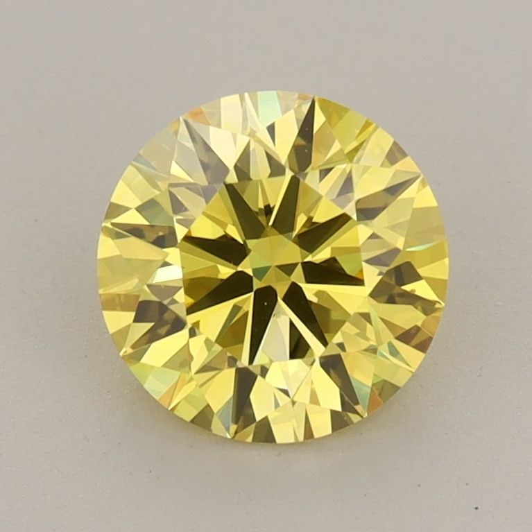 Ideal Loose Diamond - ROUND 1.22ct Fancy Vivid Yellow VS1: Ideal Loose Diamond - ROUND 1.22ct Fancy Vivid Yellow VS1 Source: This is a real non-mined Diamond that has been grown in a lab Shape: ROUND Carats: 1.22 Color: Fancy Vivid Yellow Certification: IGI V