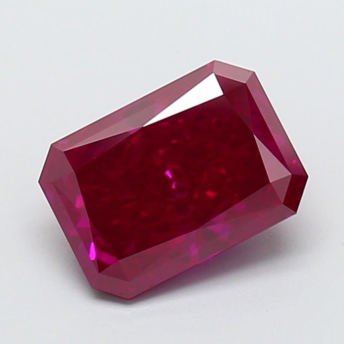 Loose Diamond - RADIANT 2.08ct Fancy Deep Pink VS2: Loose Diamond - RADIANT 2.08ct Fancy Deep Pink VS2 Source: This is a real non-mined Diamond that has been grown in a lab Shape: RADIANT Carats: 2.08 Color: Fancy Deep Pink Certification: IGI Video: