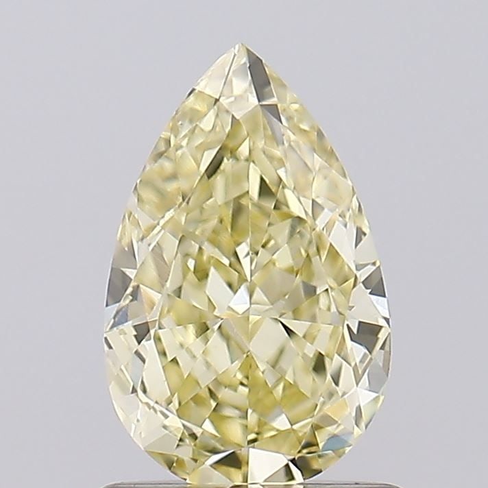 Loose Diamond - PEAR 1.0ct Fancy Yellow VS1: Loose Diamond - PEAR 1.0ct Fancy Yellow VS1 Source: This is a real non-mined Diamond that has been grown in a lab Shape: PEAR Carats: 1.0 Color: Fancy Yellow Certification: IGI Video: