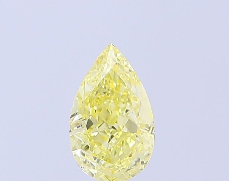 Loose Diamond - PEAR 0.91ct Fancy Intense Yellow VS1 (1 of 1)