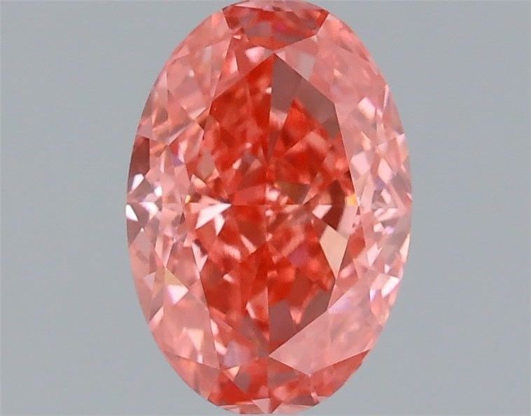 Loose Diamond - OVAL 1.07ct Fancy Vivid Pink VS1: Loose Diamond - OVAL 1.07ct Fancy Vivid Pink VS1 Source: This is a real non-mined Diamond that has been grown in a lab Shape: OVAL Carats: 1.07 Color: Fancy Vivid Pink Certification: IGI Video: