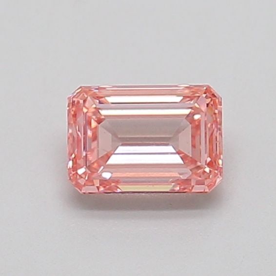 Loose Diamond - EMERALD 0.52ct Fancy Intense Pink VS2 (1 of 1)
