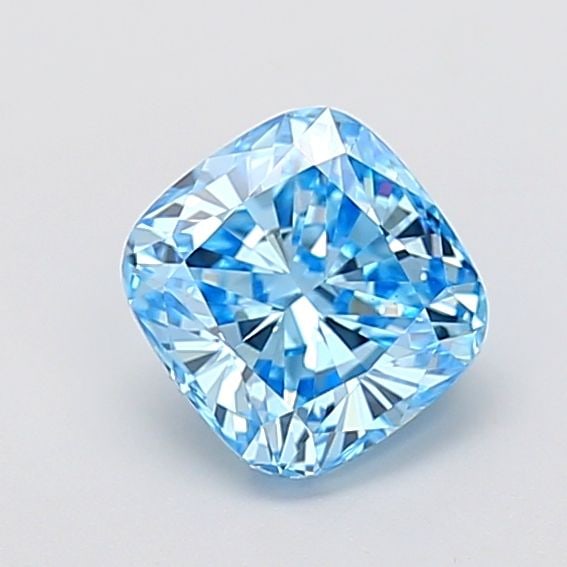 Loose Diamond - CUSHION MODIFIED 1.55ct Fancy Vivid Blue VS1 (1 of 1)