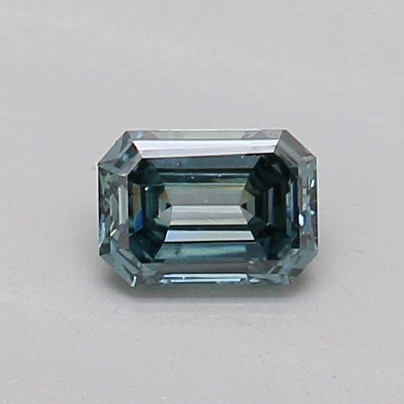 Loose Diamond - EMERALD 0.2ct Fancy Vivid Green SI1 (1 of 1)