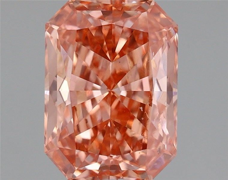 Loose Diamond - RADIANT 1.6ct Fancy Vivid Pink VS2: Loose Diamond - RADIANT 1.6ct Fancy Vivid Pink VS2 Source: This is a real non-mined Diamond that has been grown in a lab Shape: RADIANT Carats: 1.6 Color: Fancy Vivid Pink Certification: IGI Video:
