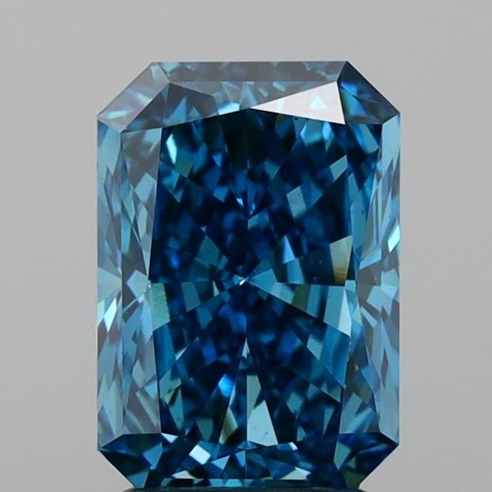 Loose Diamond - RADIANT 2.51ct Fancy Vivid Blue VS1: Loose Diamond - RADIANT 2.51ct Fancy Vivid Blue VS1 Source: This is a real non-mined Diamond that has been grown in a lab Shape: RADIANT Carats: 2.51 Color: Fancy Vivid Blue Certification: IGI Video:
