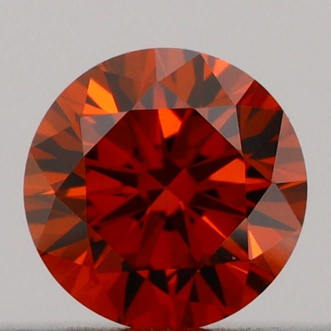Loose Diamond - ROUND 0.19ct Fancy Deep Orange VS2 (1 of 1)