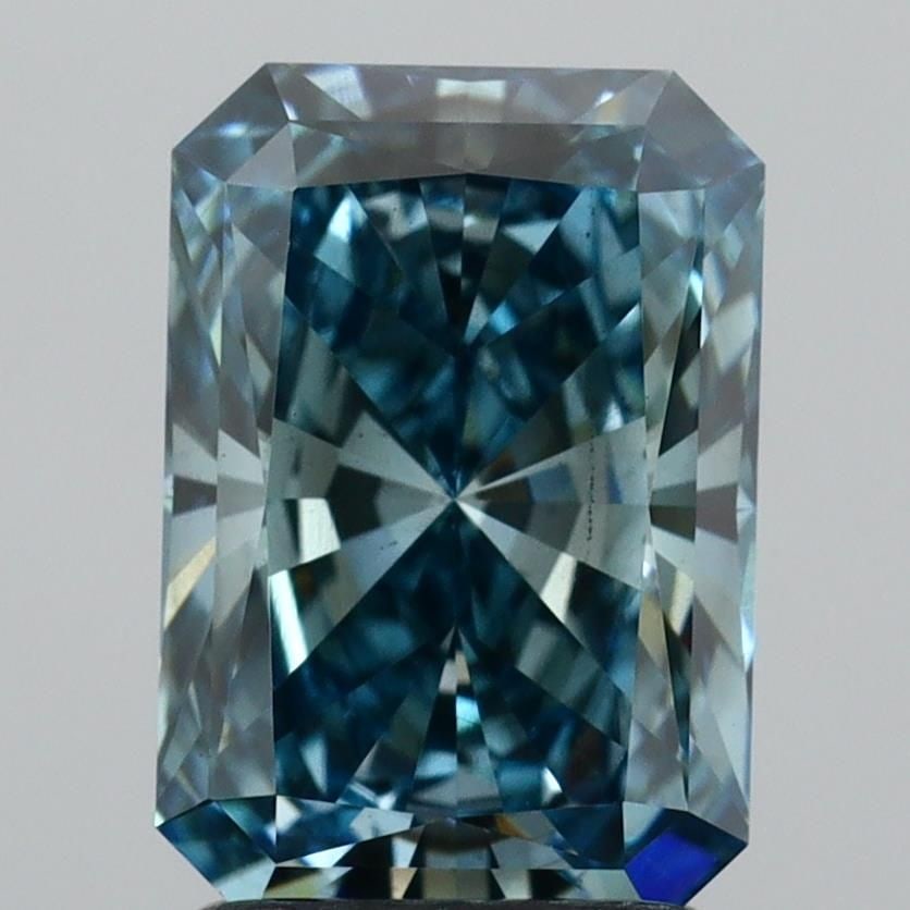 Loose Diamond - RADIANT 2.06ct Fancy Vivid Blue VS2 (1 of 1)