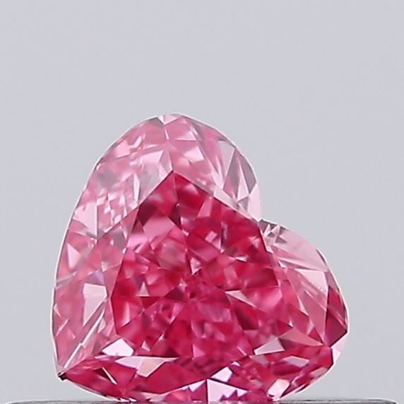 Loose Diamond - HEART 0.32ct Fancy Vivid Pink VS1 (1 of 1)
