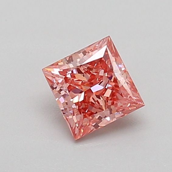 Loose Diamond - PRINCESS 0.49ct Fancy Vivid Pink VS2: Loose Diamond - PRINCESS 0.49ct Fancy Vivid Pink VS2 Source: This is a real non-mined Diamond that has been grown in a lab Shape: PRINCESS Carats: 0.49 Color: Fancy Vivid Pink Certification: IGI Video
