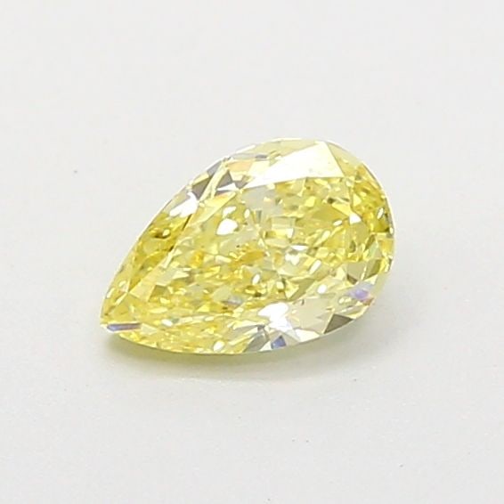 Loose Diamond - PEAR 0.46ct Fancy Vivid Yellow VS1: Loose Diamond - PEAR 0.46ct Fancy Vivid Yellow VS1 Source: This is a real non-mined Diamond that has been grown in a lab Shape: PEAR Carats: 0.46 Color: Fancy Vivid Yellow Certification: NONE Video: