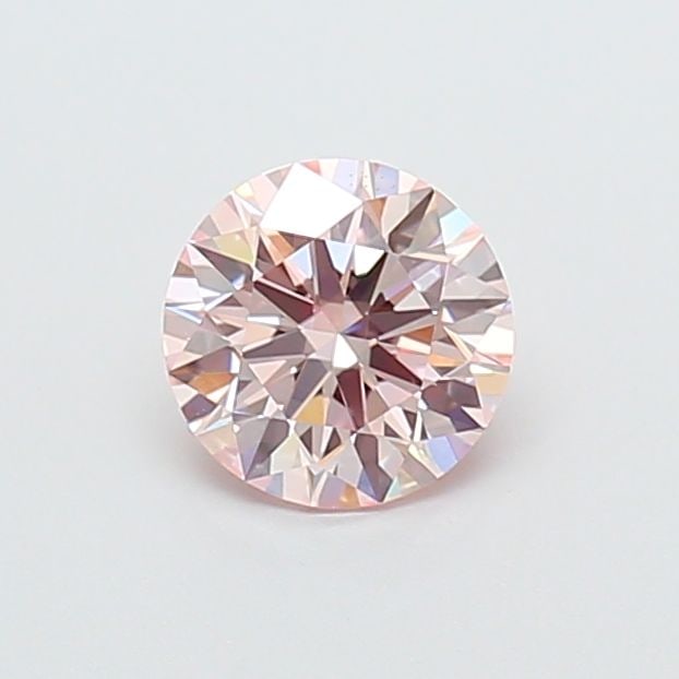Ideal Loose Diamond - ROUND 0.84ct Fancy Pink VS1: Ideal Loose Diamond - ROUND 0.84ct Fancy Pink VS1 Source: This is a real non-mined Diamond that has been grown in a lab Shape: ROUND Carats: 0.84 Color: Fancy Pink Certification: IGI Video: