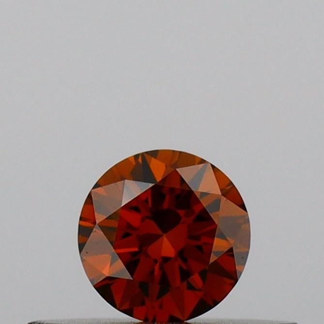 Loose Diamond - ROUND 0.2ct Fancy Deep Orange VVS2 (1 of 1)