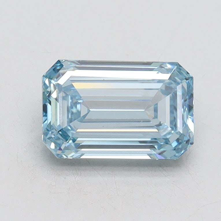 Loose Diamond - EMERALD 1.02ct Fancy Intense Blue VS1 (1 of 1)