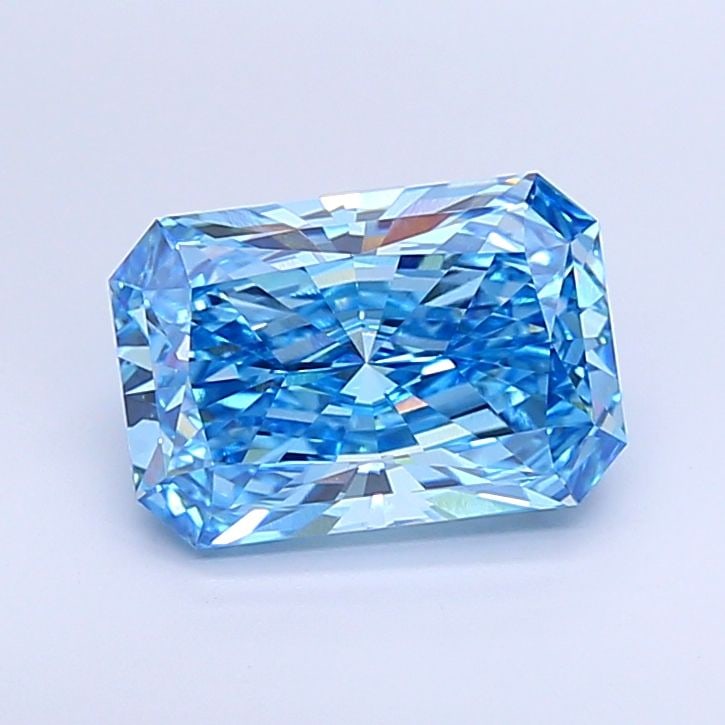 Loose Diamond - RADIANT 4.57ct Fancy Vivid Blue VS1 (1 of 1)