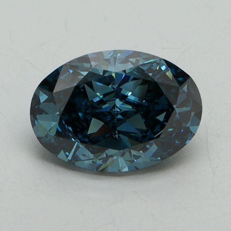 Loose Diamond - OVAL 1.6ct Fancy Vivid Blue VS2 (1 of 1)