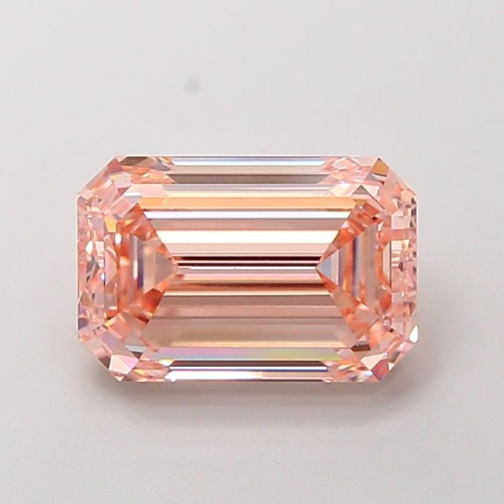 Loose Diamond - EMERALD 5.0ct Fancy Intense Brownish Pink VS1 (1 of 1)