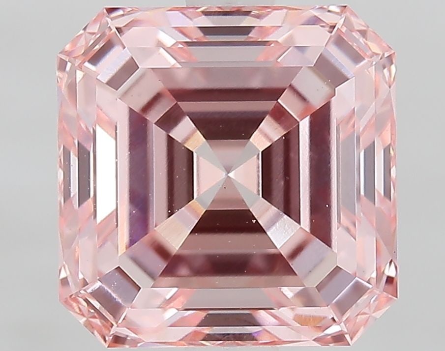 Loose Diamond - ASSCHER 3.03ct Fancy Intense Pink VS1: Loose Diamond - ASSCHER 3.03ct Fancy Intense Pink VS1 Source: This is a real non-mined Diamond that has been grown in a lab Shape: ASSCHER Carats: 3.03 Color: Fancy Intense Pink Certification: IGI Vid