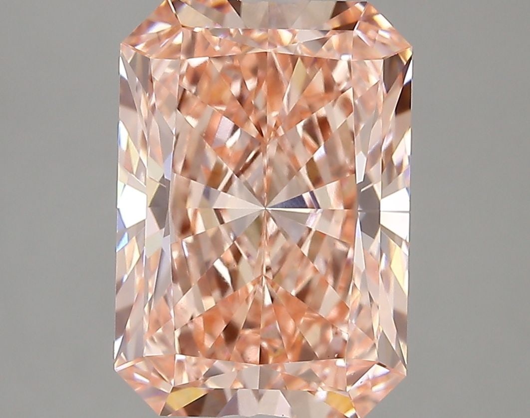 Loose Diamond - RADIANT 4.82ct Fancy Vivid Pink VS1 (1 of 1)