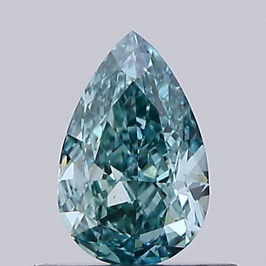 Loose Diamond - PEAR 0.45ct Fancy Vivid Green VS1: Loose Diamond - PEAR 0.45ct Fancy Vivid Green VS1 Source: This is a real non-mined Diamond that has been grown in a lab Shape: PEAR Carats: 0.45 Color: Fancy Vivid Green Certification: NONE Video: