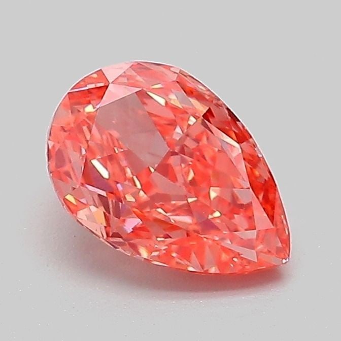 Loose Diamond - PEAR 1.0ct Fancy Vivid Pink VS1: Loose Diamond - PEAR 1.0ct Fancy Vivid Pink VS1 Source: This is a real non-mined Diamond that has been grown in a lab Shape: PEAR Carats: 1.0 Color: Fancy Vivid Pink Certification: IGI Video: