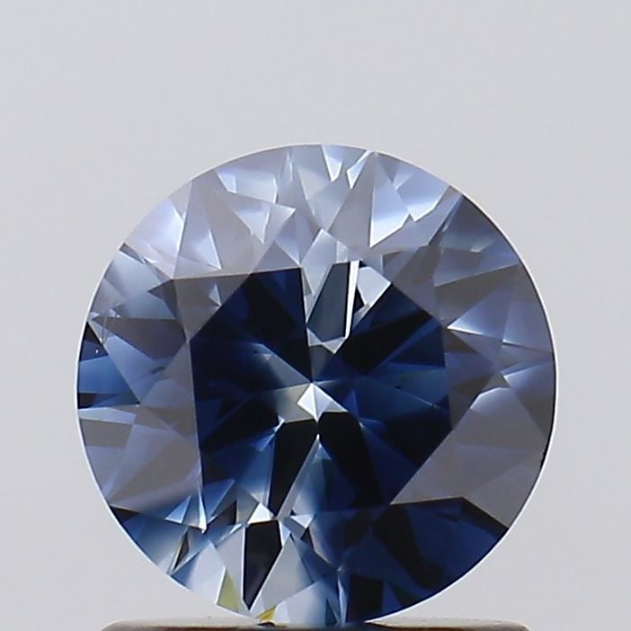 Loose Diamond - ROUND 1.08ct Fancy Deep Blue VS2: Loose Diamond - ROUND 1.08ct Fancy Deep Blue VS2 Source: This is a real non-mined Diamond that has been grown in a lab Shape: ROUND Carats: 1.08 Color: Fancy Deep Blue Certification: NONE Video: