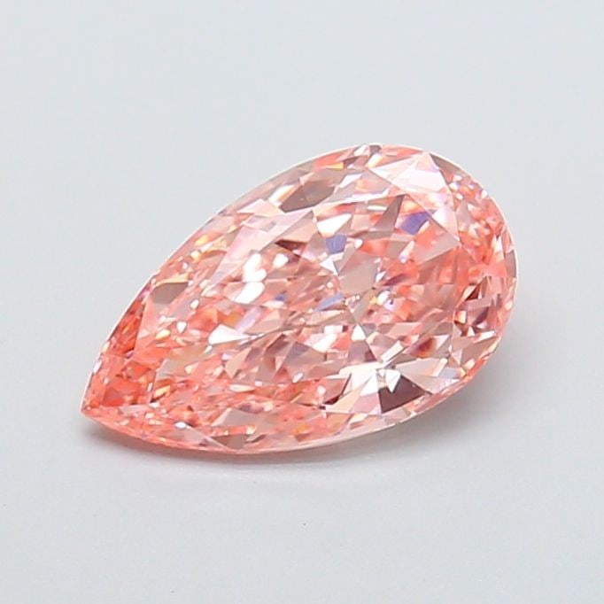 Loose Diamond - PEAR 2.21ct Fancy Vivid Pink VS1: Loose Diamond - PEAR 2.21ct Fancy Vivid Pink VS1 Source: This is a real non-mined Diamond that has been grown in a lab Shape: PEAR Carats: 2.21 Color: Fancy Vivid Pink Certification: IGI Video: