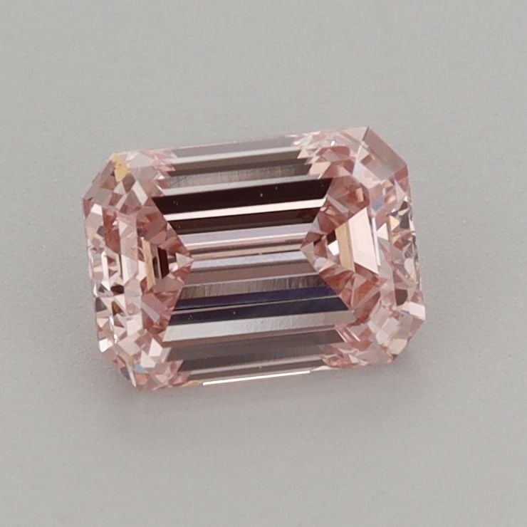 Loose Diamond - EMERALD 0.86ct Fancy Intense Pink VS1 (1 of 1)