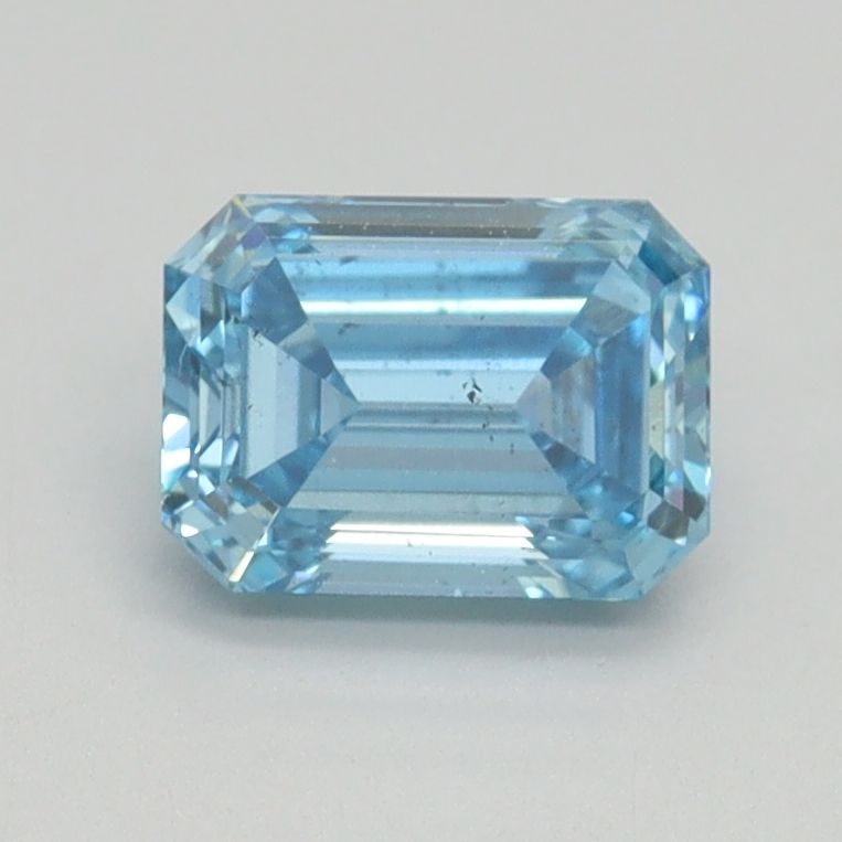 Loose Diamond - EMERALD 1.0ct Fancy Intense Blue SI1 (1 of 1)