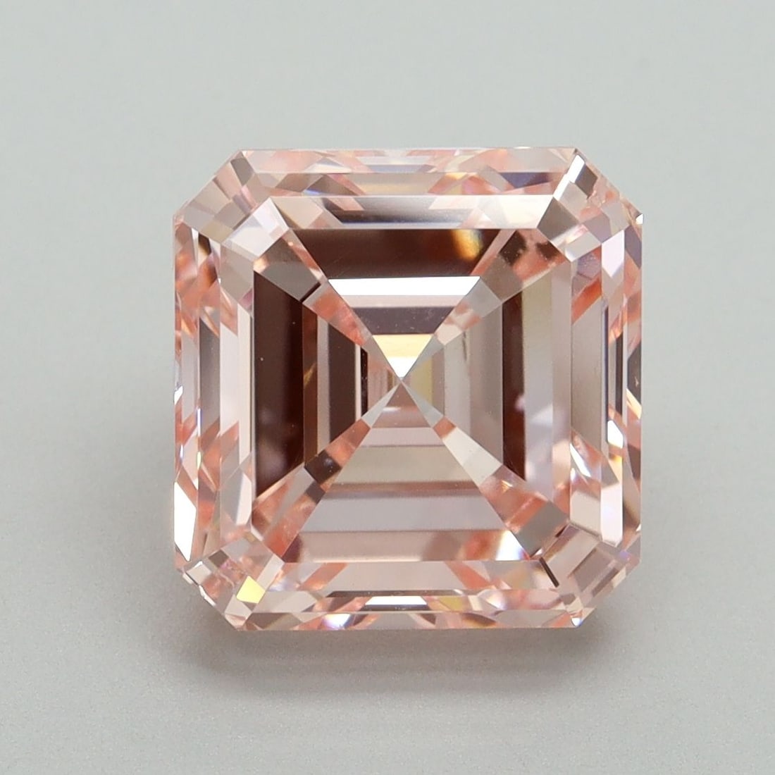 Loose Diamond - ASSCHER 5.01ct Fancy Intense Pink VS2: Loose Diamond - ASSCHER 5.01ct Fancy Intense Pink VS2 Source: This is a real non-mined Diamond that has been grown in a lab Shape: ASSCHER Carats: 5.01 Color: Fancy Intense Pink Certification: IGI Vid