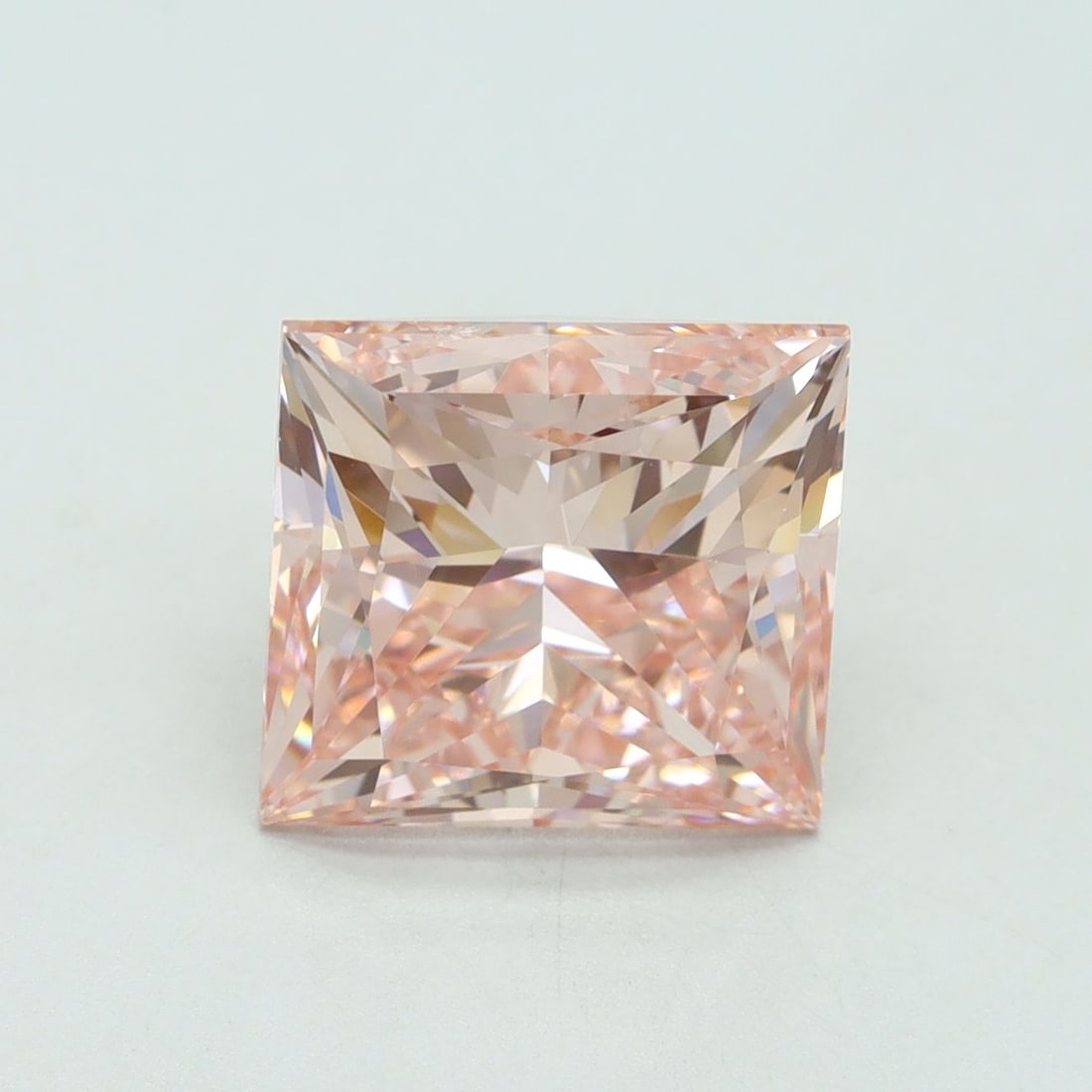 Loose Diamond - PRINCESS 5.01ct Fancy Vivid Pink VS1 (1 of 1)
