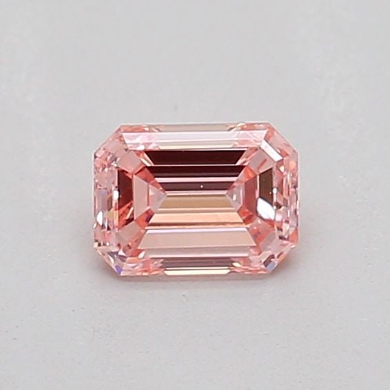 Loose Diamond - EMERALD 0.23ct Fancy Intense Pink VVS2: Loose Diamond - EMERALD 0.23ct Fancy Intense Pink VVS2 Source: This is a real non-mined Diamond that has been grown in a lab Shape: EMERALD Carats: 0.23 Color: Fancy Intense Pink Certification: IGI Th
