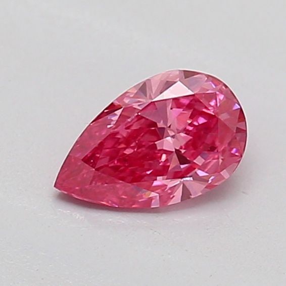 Loose Diamond - PEAR 0.27ct Fancy Vivid Pink VS1: Loose Diamond - PEAR 0.27ct Fancy Vivid Pink VS1 Source: This is a real non-mined Diamond that has been grown in a lab Shape: PEAR Carats: 0.27 Color: Fancy Vivid Pink Certification: IGI The Diamond D