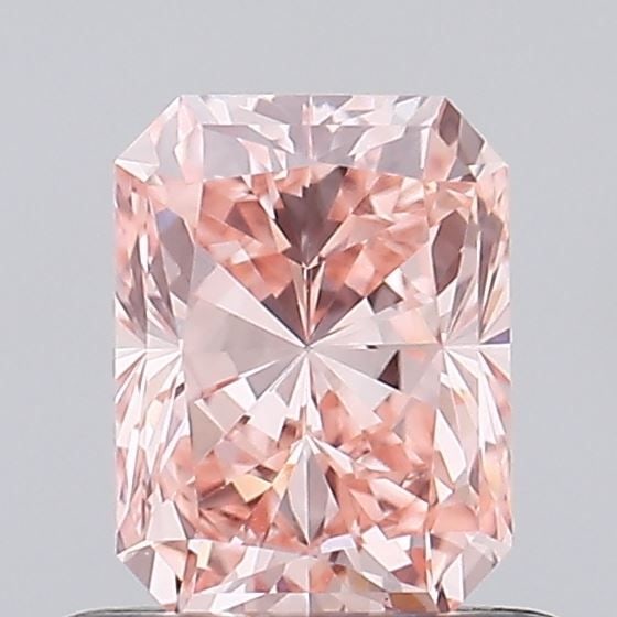 Loose Diamond - RADIANT 0.73ct Fancy Vivid Pink VS1: Loose Diamond - RADIANT 0.73ct Fancy Vivid Pink VS1 Source: This is a real non-mined Diamond that has been grown in a lab Shape: RADIANT Carats: 0.73 Color: Fancy Vivid Pink Certification: IGI Video: