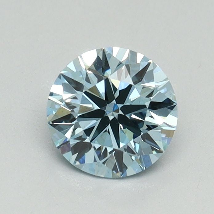 Loose Diamond - ROUND 0.71ct Fancy Vivid Blue VS2 (1 of 1)