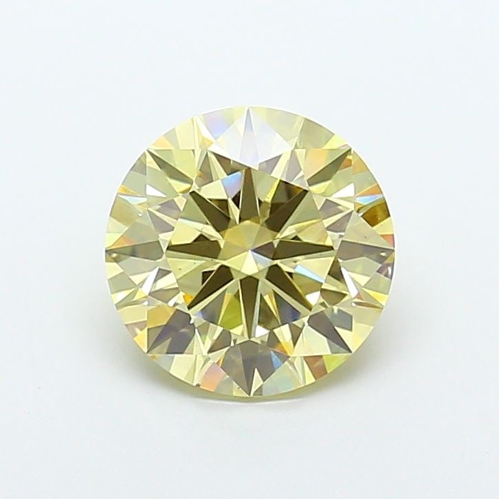 Ideal Loose Diamond - ROUND 4.01ct Fancy Light Brownish Yellow VS1 (1 of 1)