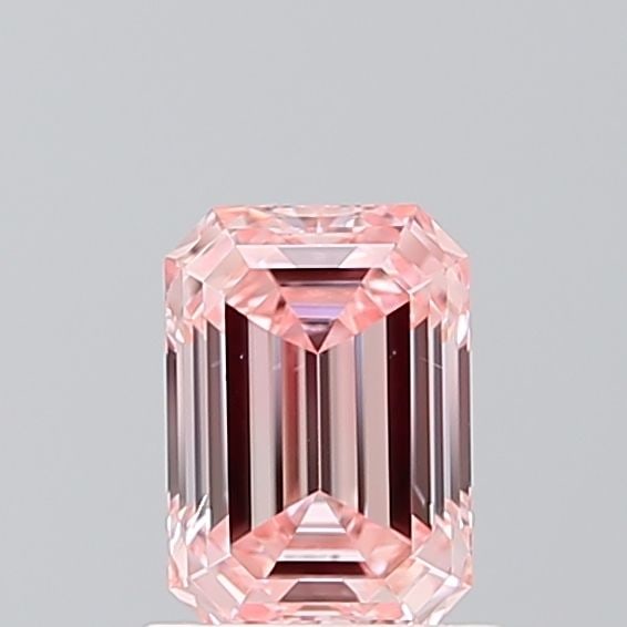 Loose Diamond - EMERALD 1.05ct Fancy Intense Pink VS2: Loose Diamond - EMERALD 1.05ct Fancy Intense Pink VS2 Source: This is a real non-mined Diamond that has been grown in a lab Shape: EMERALD Carats: 1.05 Color: Fancy Intense Pink Certification: IGI Vid