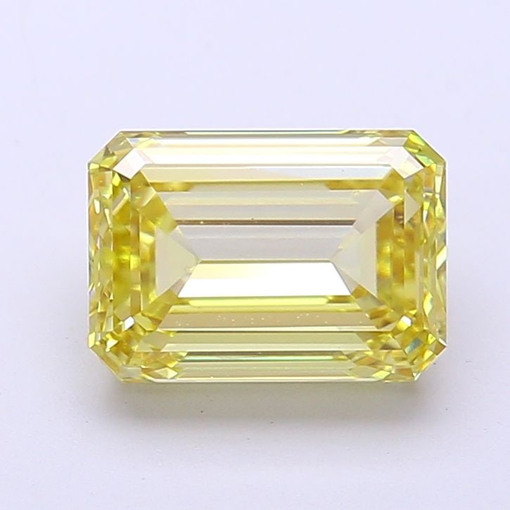 Loose Diamond - EMERALD 2.5ct Fancy Yellow VS1 (1 of 1)