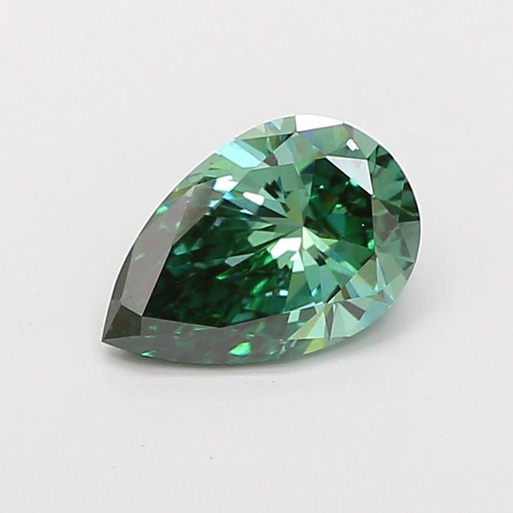 Loose Diamond - PEAR 1.01ct Fancy Vivid Green VS2 (1 of 1)